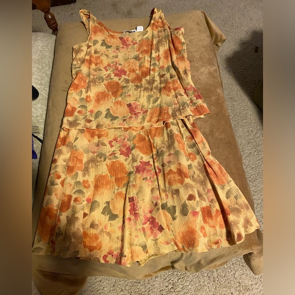 Ann Taylor Skirt And Top Matching Set Sz 10 - Picture 2 of 8